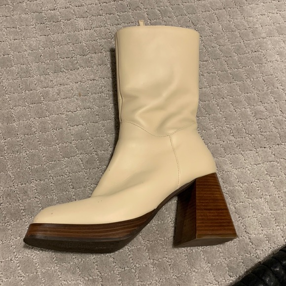 Feners Shoes Feners Le Retro Cream 7s Boots Poshmark